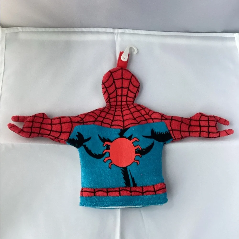 Vintage Spiderman Marvel Bath Tub Wash Mitt 2003 Jay Franco NEW W/Tags